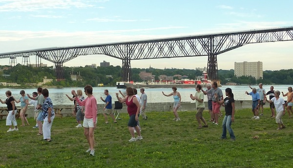 Tai Chi class
